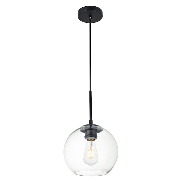 Baxter 8 Inch 1-Light Pendant With Clear Glass